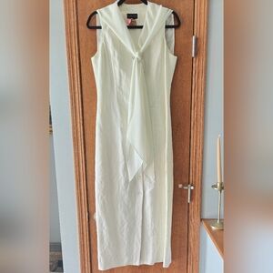 The Limited Ivory Strapless Dress